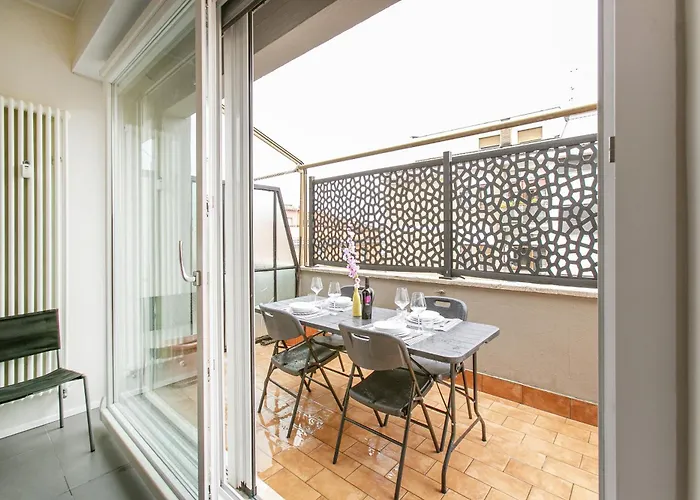 아파트 La Terrazza Di Vigna Clara 로마